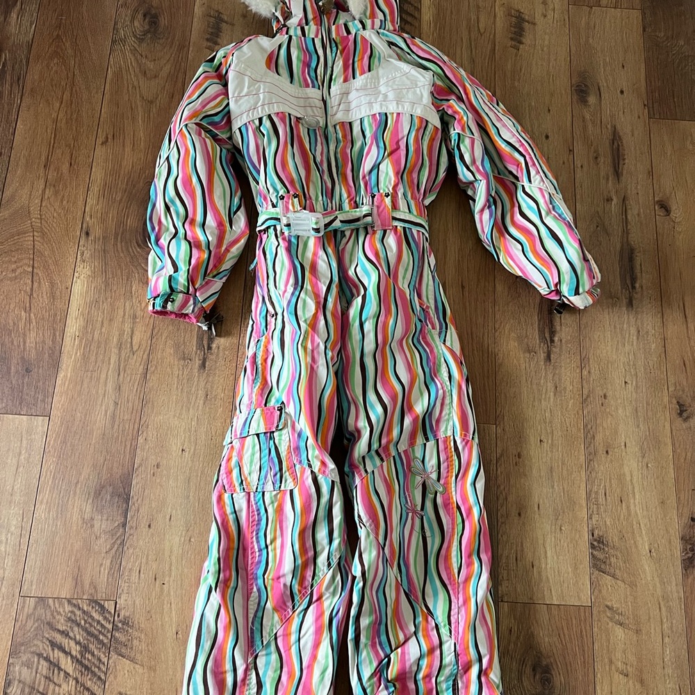 Obermeyer Colorful Striped Snowsuit